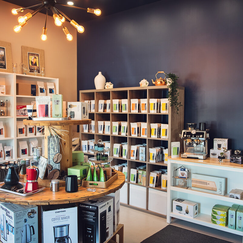 Photo de l'intérieur du Café le Torréfacteur